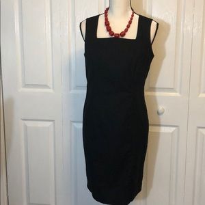Chadwick’s Linen Black Sheath Dress